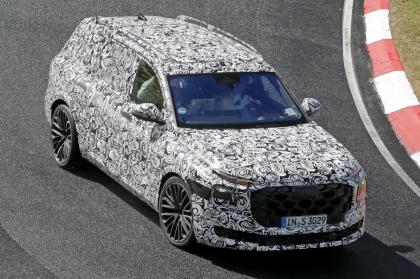 H Audi δοκιμάζει το νέο Q9 στο Nurburgring